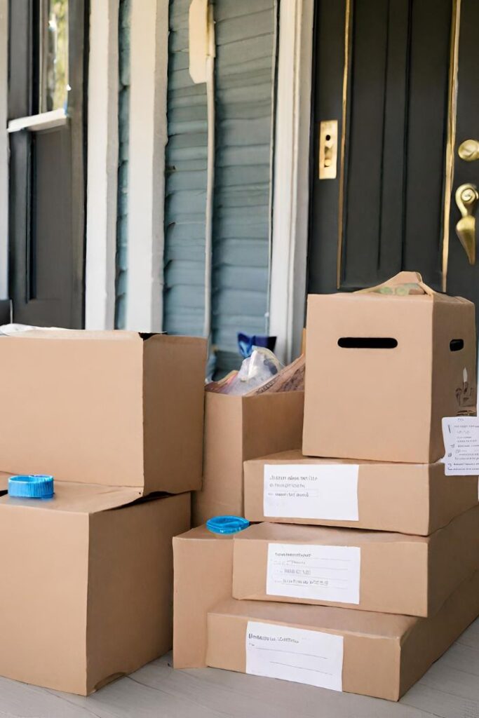 Free Book & Media Pickup in Indiana - boxes ready for collection